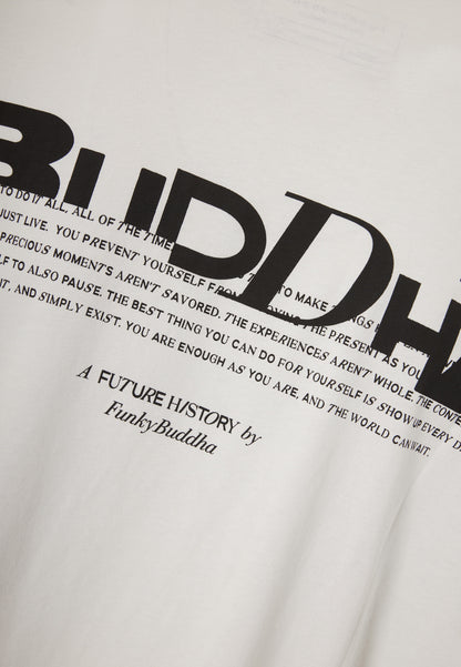 Ανδρικό Oversized T-Shirt Logo Funky Buddha - Mist