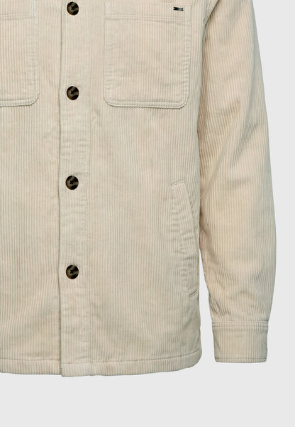 Ανδρικό Κοτλέ Overshirt Funky Buddha με Τσέπες