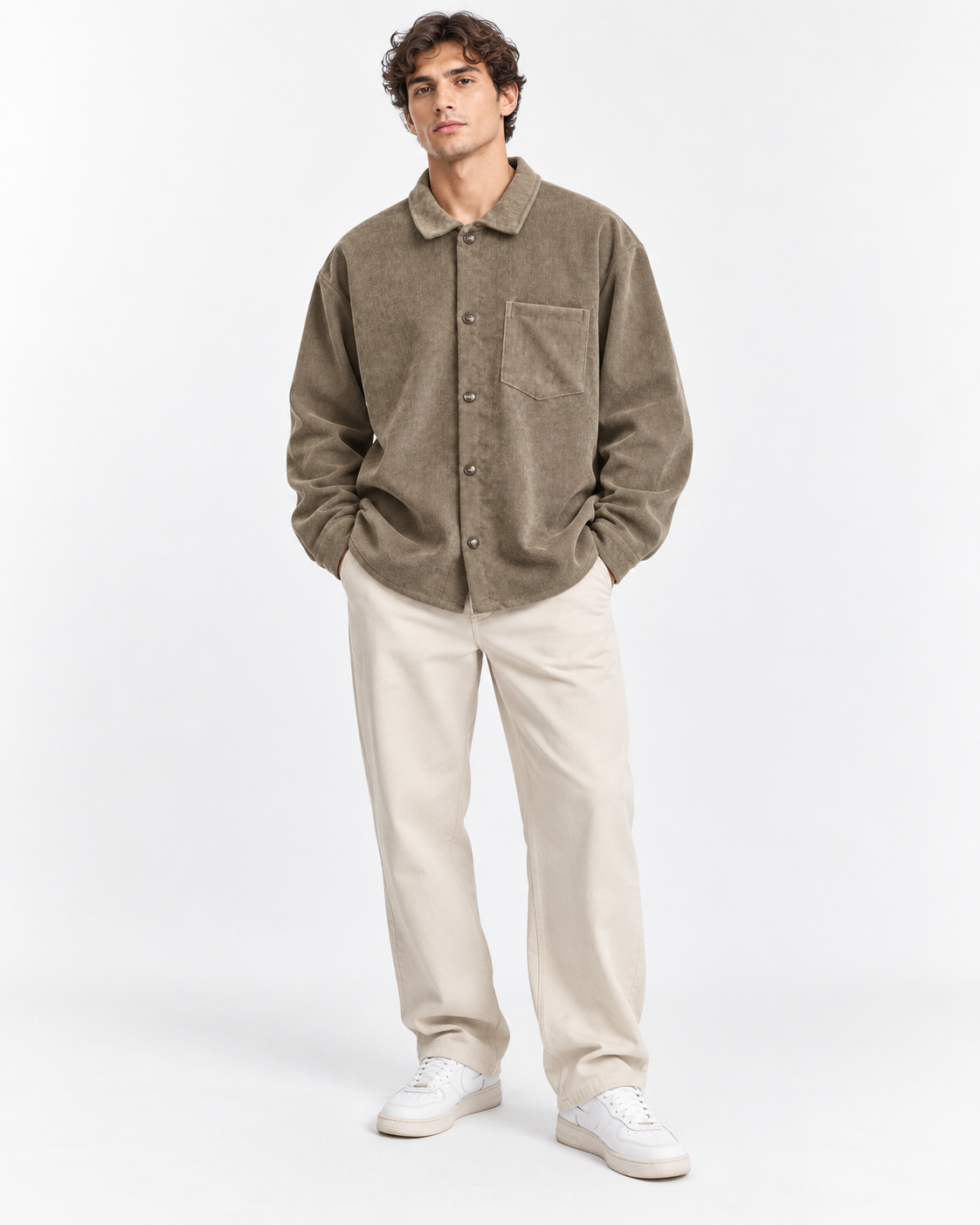 Ανδρικό Overshirt Πουκάμισο New wave Πούρο