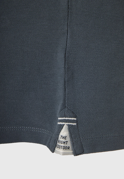 Ανδρικό polo Funky Buddha Essential Γκρί