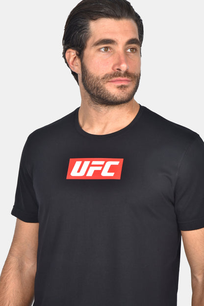 Ανδρικό T-Shirt UFC Μαύρο