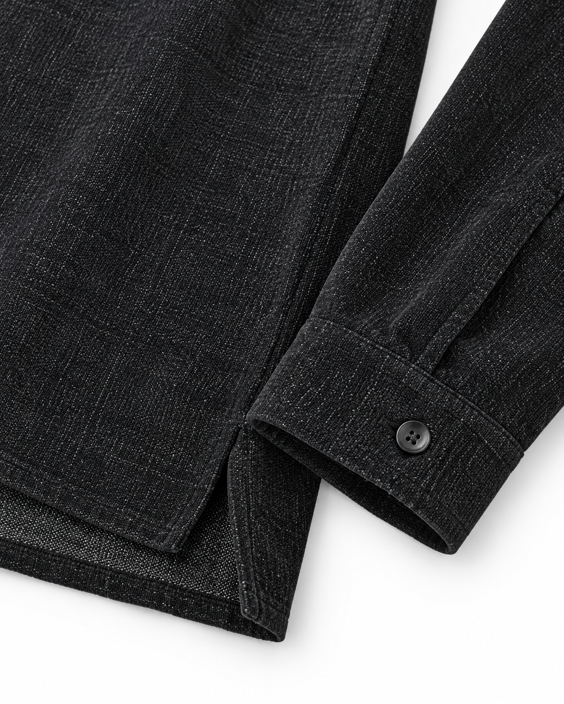 Ανδρικό Overshirt Πουκάμισο New wave Μαύρο