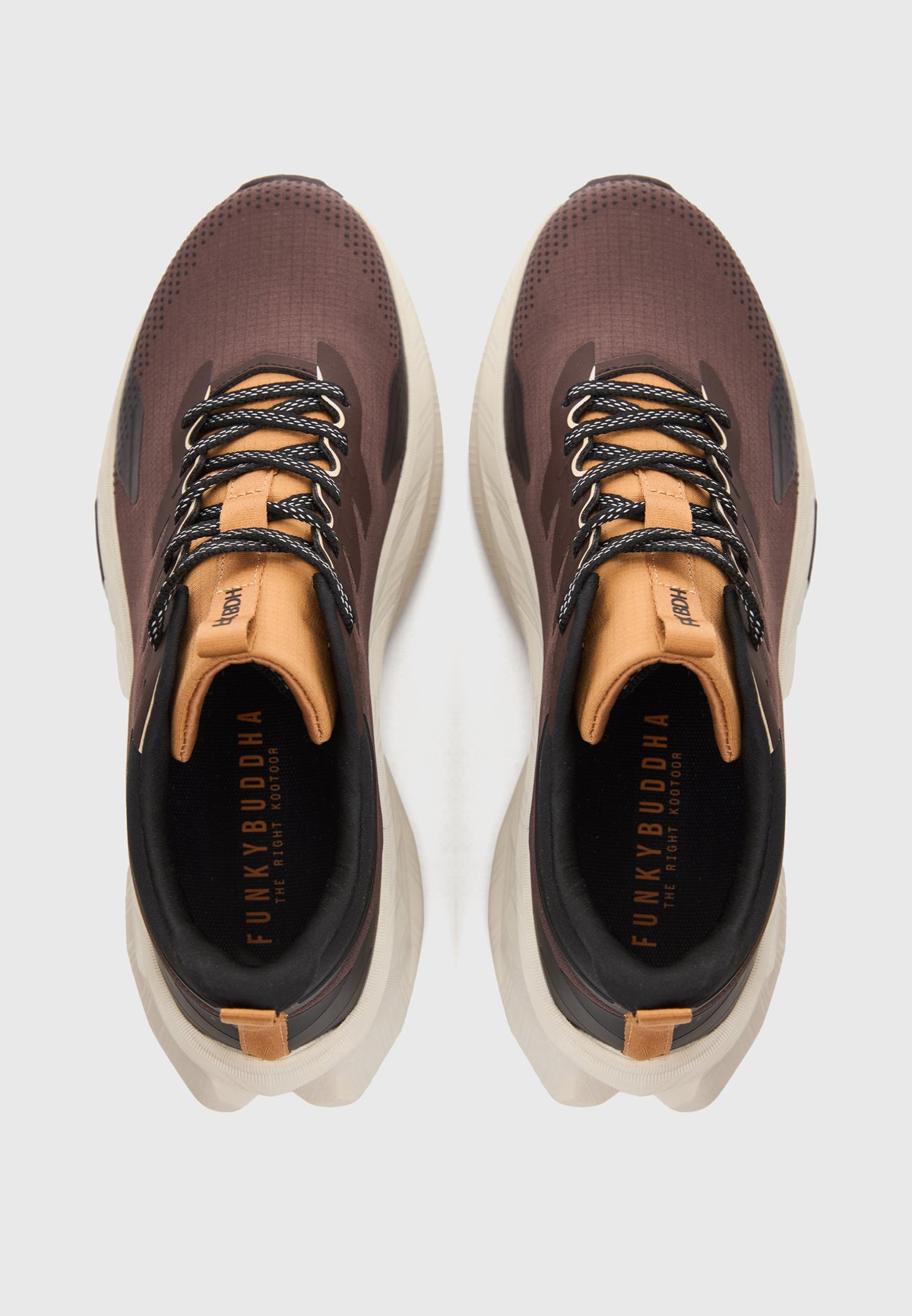 Ανδρικό Παπούτσι Casual Trainers με Chunky Σόλα Καφέ