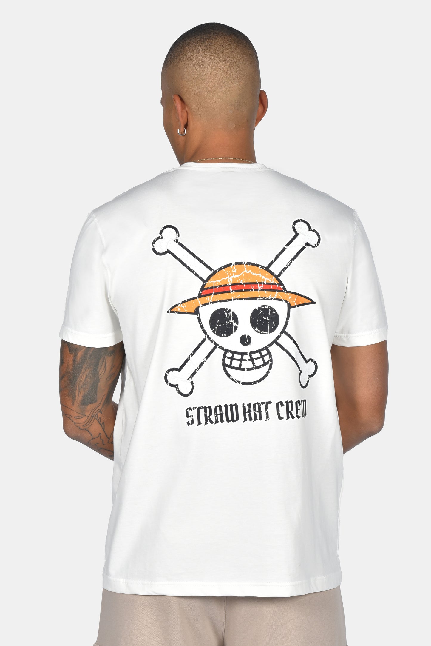 Ανδρικό T-Shirt One Piece Λευκό