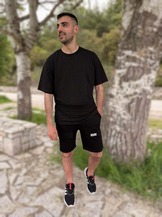 Oversize T-Shirt - Μαύρο
