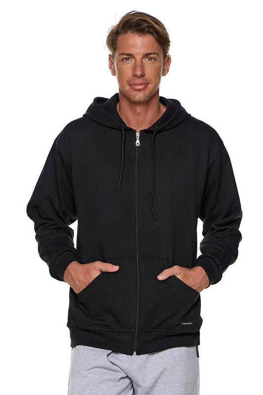 Ζακέτα Hoodie BODY MOVE - Μαύρο